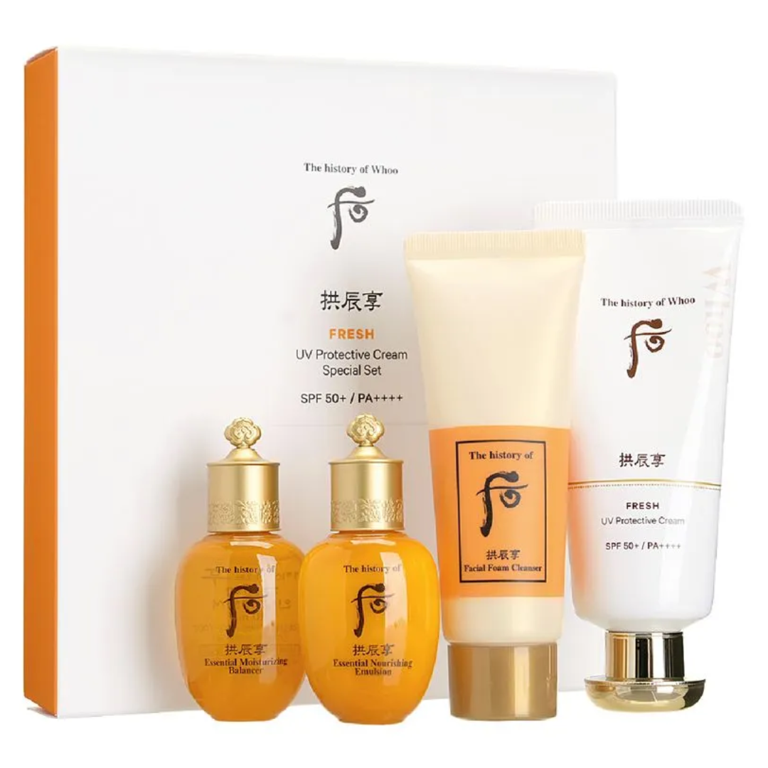 Gongjinhyang Fresh UV Protective Cream Special Set