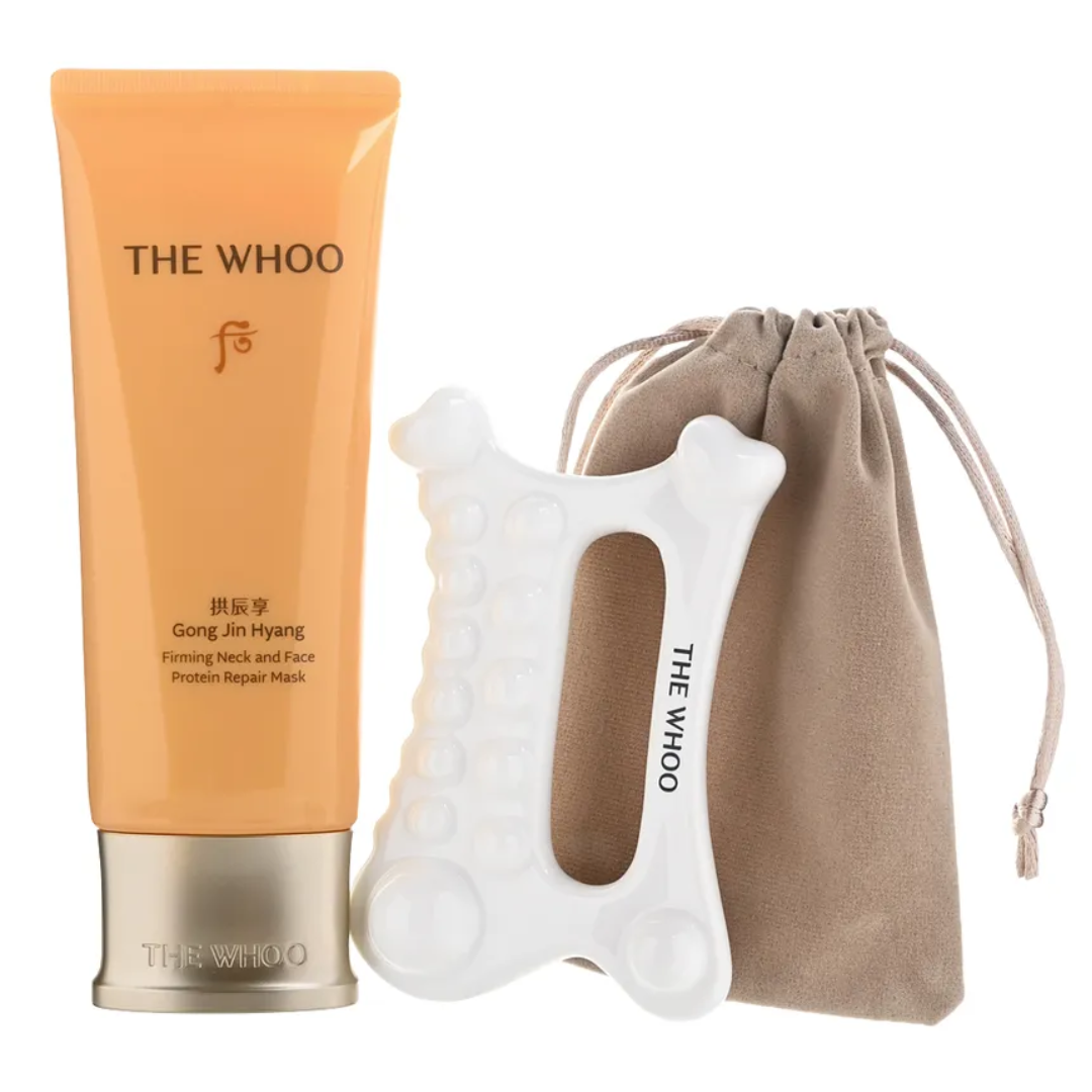 Gongjinhyang Firming Neck And Face Protein Repair Mask Set