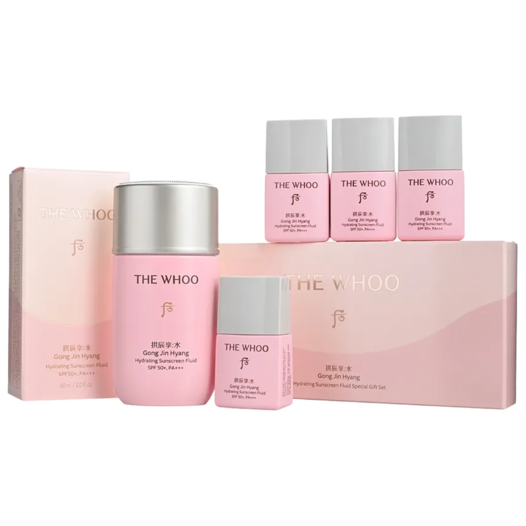 Gongjinhyang Hydrating Sunscreen Fluid Special Set