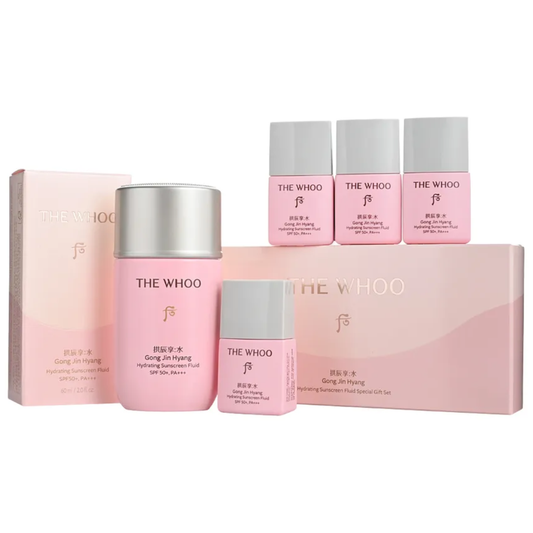 Gongjinhyang Hydrating Sunscreen Fluid Special Set
