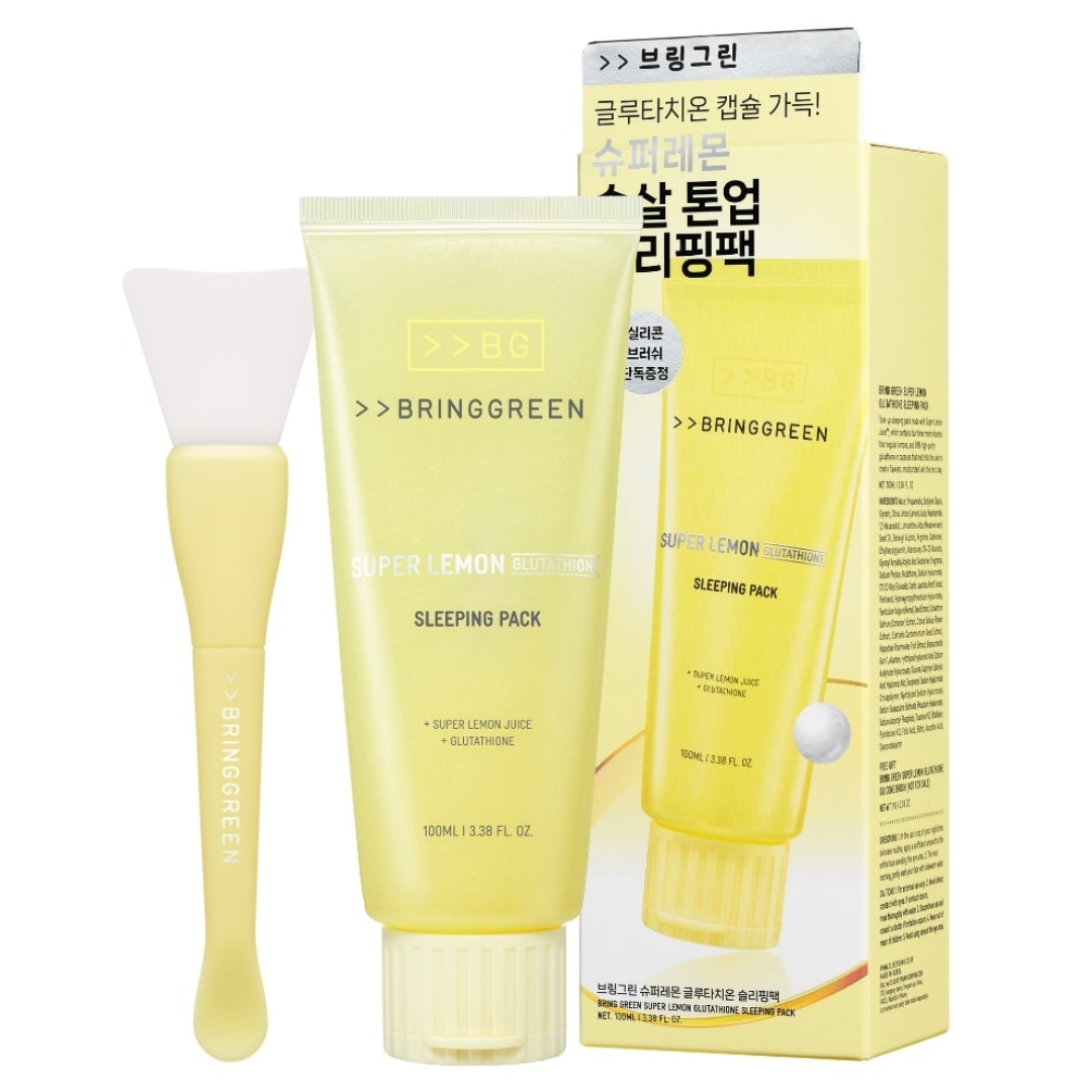 Super Lemon Glutathione Sleeping Pack Set