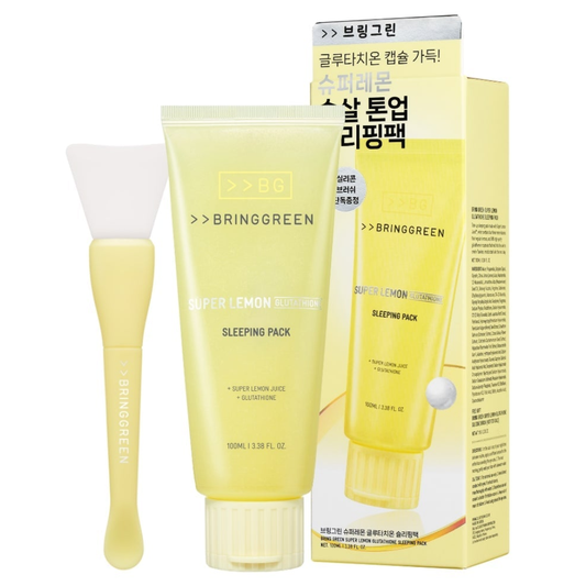 Super Lemon Glutathione Sleeping Pack Set